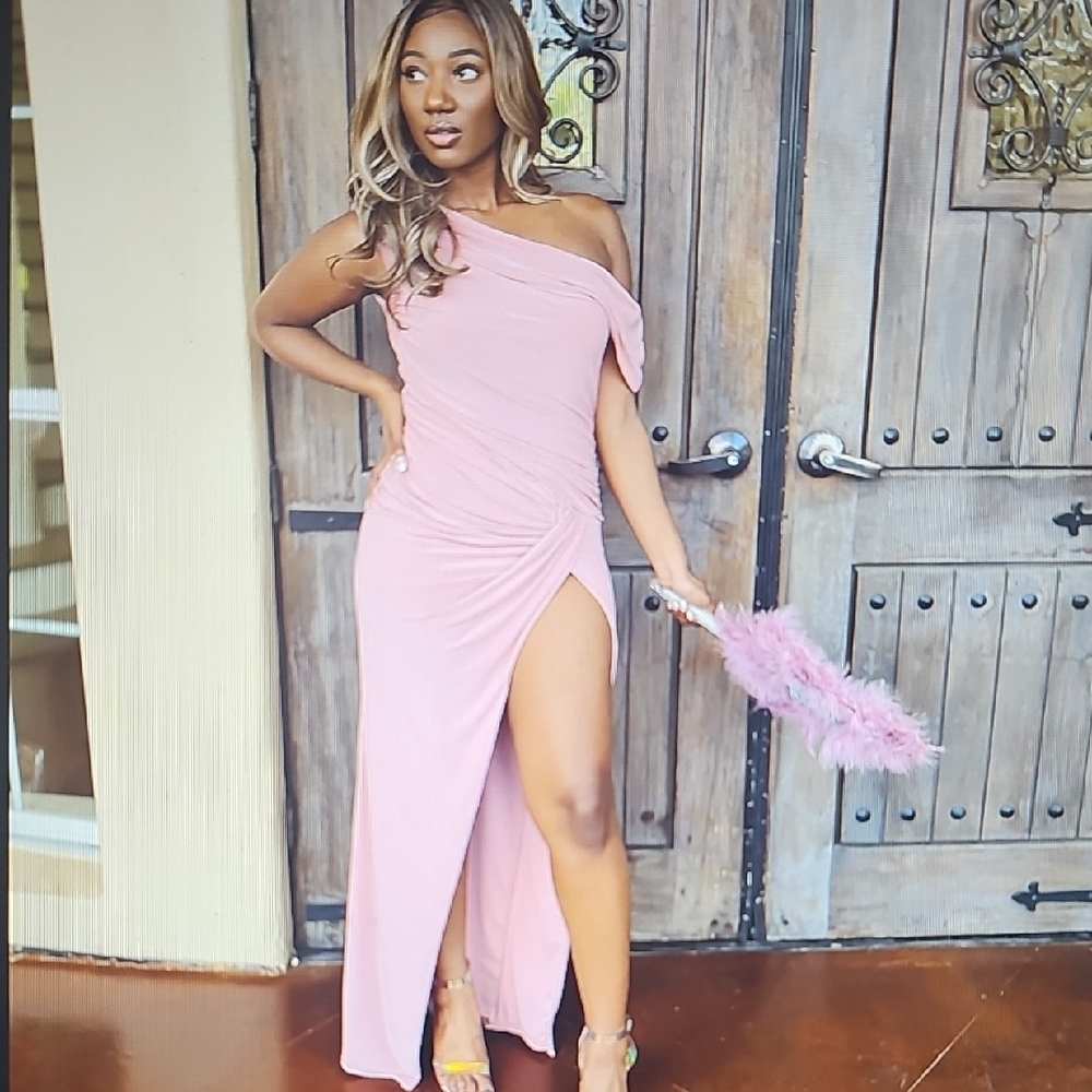 Off-the-Shoulder Formal Dress
